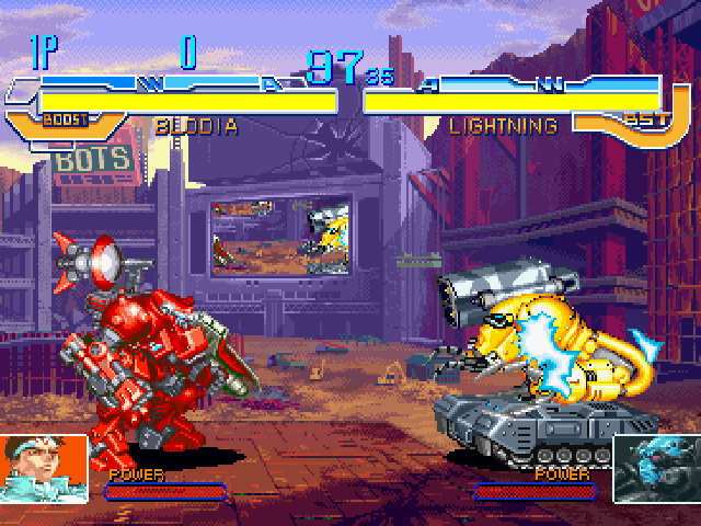 Cyberbots: Fullmetal Madness screenshot 2 for Playstation